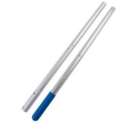 Poste de limpieza de piscina de aleación de aluminio, poste desmontable de 3 o 4 secciones con estructura gruesa y agarre mejorado para mantenimiento de piscinas (barra de 4 secciones)