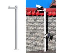 Poste de metal resistente a la intemperie for cámara vigilancia, soporte vertical for 1 m, ,5 y 2 alto(1m (3.3ft))