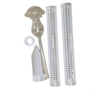 Poste de musgo de riego automático de 61 cm para plantas trepadoras, apilable con malla para un mayor apoyo y crecimiento (hongo)