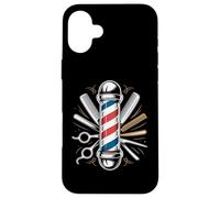 Poste de Peluquero con Tijeras y diseño de Peine Carcasa para iPhone 16 Plus