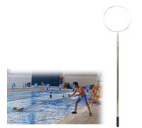 Poste de piscina retráctil, dispositivo de rescate de emergencia de acero inoxidable, diseño segmentado ajustable, ayuda a los nadadores ahogados, longitud de 7,5 m