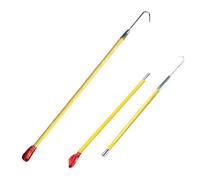 Poste de rescate aislado, herramienta aislada de epoxi de 3 m para reparaciones de vehículos eléctricos e incendios eléctricos, equipo de rescate de emergencia