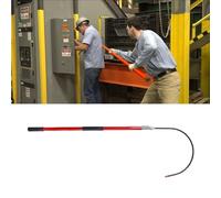 Poste de rescate de fibra de vidrio con gancho para el cuerpo para seguridad eléctrica y operaciones de emergencia