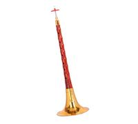 Poste De Sándalo Rojo, Cuenco Tallado Dorado, Cuerno De Suona, Instrumento Musical Folklórico De China Para Adultos Suona Para Principiantes (Color : C)