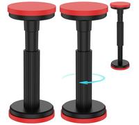 Poste de soporte telescópico, sistema de soporte de montaje inferior, barra de soporte de gabinete, soporta hasta 440 libras, soporte de elevación de gabinete de 7.1 a 17.7 pulgadas para armario, sofá