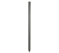Poste de valla reciclado de perfil cuadrado Kerbl 200 cm/70x70 mm