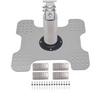 Poste intermedio con sistema de absorción de energía para cubierta de chapa de acero y resistencia de 20 kN KRATOS SAFETY