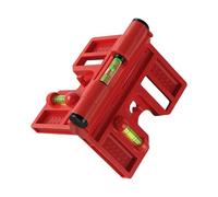 Poste Level - Suministros magnéticos plegables ajustables - Herramienta de nivelación de postes de valla, para el hogar, instalación de puertas al aire libre, instalación de ventanas, montaje de