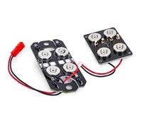 Poste magnético de cuerpo de fuente de alimentación y columna de carcasa universal, soporte magnético de 4 pines para coche RC, kit de poste de cuerpo ajustable para Traxxas TRX4 TRX6, 1/10 1/8 piezas