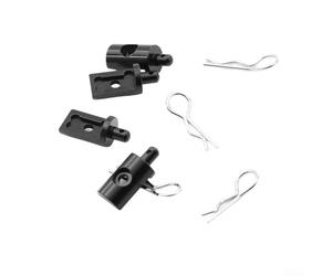 Poste Montaje Aluminio para Tamiya Lunch Box CW-01 para soporte Carrocería RC para accesorios Mejora Estabilidad Chasis Robusto