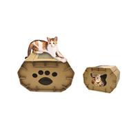 Poste rascador de cartón para gatos Croci