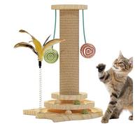 Poste Rascador De Gatos | Juguete de Escalada y Rascado para Gatos,Pilar de Rascado Interactivo para Gatitos - Para Entretenimiento Entrenamiento Balcón Dormitorio Salón Actividad Física e Interior
