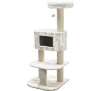 Poste rascador grande para gatos color Blanco