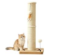 Poste Rascador para Gatos, con Plataforma Giratoria con Pelotas, Árbol para Gatos con Juguetes, Rascador de Sisal para Gatitos(70cm/28in)