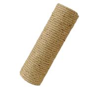 Poste Rascador para Gatos de Cuerda de Yute, Columna de Madera | Modelo Grueso y Resistente, Diseño Compacto para Hogar, Compatible Macetas y Silla