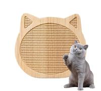 Poste Rascador para Gatos de Madera Maciza - Torre Rascadora Vertical Protector de Muebles Sofá | Árbol Almohadillas Patas Masajeador Garras | Tablero Rascado Diario Suelo Estable Accesorios Interiore