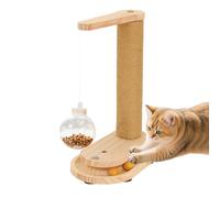 Poste Rascador Para Gatos,Juguetes Interactivos de Cuerda de Sisal - Torre Árbol Rascadora,Para de todos los tamaños, para hogar, sofá, pared, alfombra, muebles, juego y escalada