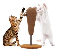 Poste rascador para gatos, soporte de torre , protector de muebles de cuerda de sisal, poste de acondicionamiento de garras, tiempo de juego interactivo, solución de rascado vertical para uso en