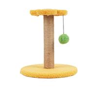 Poste rascador para Gatos y Gatitos, Colgante Peludo Encantador, Poste de Cuerda de Sisal, Limpieza de Dientes, Juguete para Masticar, Regalo para rascador de Interior