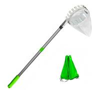 Poste recolector de frutas poste recolector de frutas ajustable de acero inoxidable de 78 7 pulgadas con cesta portát