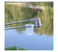 Poste retráctil de toma de muestras de agua con taza de recogida graduada para pruebas de calidad portátiles