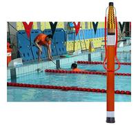 Poste salvavidas retráctil de fibra de vidrio para piscinas, 4,5 m, 5,5 m, 6,5 m y 10 m. Barra de rescate acuático: ayuda a nadadores que luchan por ahogarse. Varilla salvavidas profesional (tamaño: