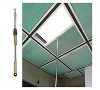 Poste telescópico ajustable para ventana, barra de extensión inalámbrica para un fácil funcionamiento de persianas celulares y enrollables