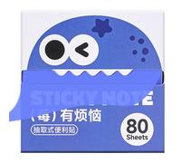 Posted Notes 80 Sheets Cute Pull-Out Office Supplies Student Women Kid