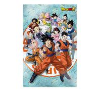 Poster 3d 58x38cm universe survival dragon ball super