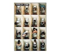 Póster - 61 x 91,5 cm - Diseño Toilet.Cam (cámara de baño)