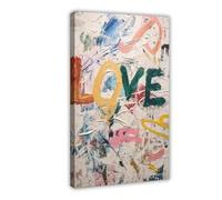 Póster abstracto de graffiti, un amante del arte callejero, decoración de dormitorio, paisaje, oficina, habitación, regalo, 50 x 75 cm