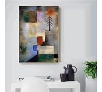 Póster abstracto de Paul Klee, impresiones en lienzo, pintura, arte de pared nórdico, imagen para sala de estar moderna, decoración del hogar, 50 x 70 cm, sin marco