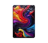 Póster abstracto del abismo crepúsculo de hojalata de metal vintage para pub, club, cafetería, bar, decoración de pared del hogar, póster retro de 8 x 12 pulgadas (20 x 30 cm)