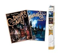 Póster ABYSTYLE ABYDCO732 Harry Potter Pack 2 Unidades 170 g/m² Multicolor