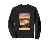 Póster aéreo Vintage de la Corte Suprema de Washington DC Sudadera
