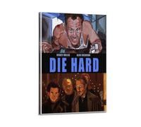Póster alternativo de Movie Die Hard para pared, decoración, pintura, arte, dormitorio, sala de estar, oficina, pintura, decoración moderna del hogar, arte de pared, impresión de 30 x 45 cm