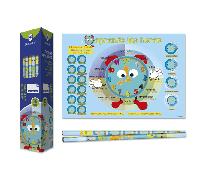 poster aprendo las horas 70x100 cm bismark 329289