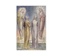 Póster artístico de Andrew, Simon Peter Searching for Christ William Blake y arte de pared, impresión moderna para dormitorio, sin marco, 60 x 9 cm