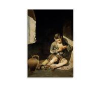 Póster artístico de Bartolome Esteban Murillo Painter's"El joven mendigo", arte para pared, dormitorio, decoración del hogar, lienzo para colgar, 30 x 45 cm