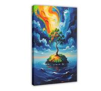 Póster artístico de Beacon of Hope, Island, lienzo para pared, 30 x 45 cm