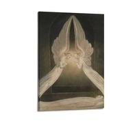 Póster artístico de Cristo en el Sepulcro de William Blake y lienzo para pared, impresión moderna para decoración de dormitorio familiar, 30 x 45 cm