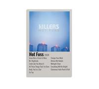 Póster artístico de Hot Fuss The KillersPainting en lienzo, decoración de pared, hogar, dormitorio, estética, pintor, sala de estar, decoración de pared, estilo sin marco, 30 x 45 cm