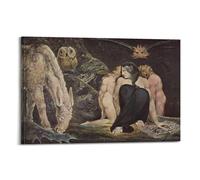 Póster artístico de La noche de Enitharmon's Joy de William Blake en lienzo para colgar en la pared, 30 x 45 cm