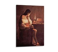Póster artístico de María Magdalena, pintura decorativa, lienzo, pósteres de pared e impresión artística moderna para decoración de dormitorio familiar, 60 x 90 cm