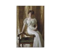 Póster artístico de Mrs Harold Ritchie-John Collier para decoración de pared, impresión fotográfica para el hogar, pósteres decorativos modernos, 20 x 30 pulgadas (50 x 75 cm)