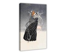 Póster artístico de Nielsen Kay de Nielsen Kay con impresión moderna de la historia de una madre (50 x 75 cm)