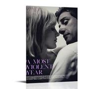 Póster artístico de pared con texto en inglés "A Most Violent Year" (40 x 60 cm), estilo marco