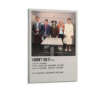 Póster artístico de pared con texto en inglés "I Didn't Do It2 (60 x 90 cm), diseño de póster para sala de estar, dormitorio, estilo marco