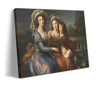 Póster artístico de pared de Elisabeth Louise Vigee (sus hijos Alexis y Adrien) sobre lienzo, impresión de pergamino, para sala de estar, decoración de paredes y hogares, 40 x 60 cm