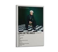 Póster artístico de pared de Emeli Sande Long Live The Angels (60 x 90 cm), diseño estético para sala de estar, dormitorio, 60 x 90 cm, estilo marco